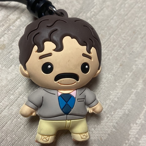 Ron Swanson Tee M w Keychain &Fat Nancy’s tackle shop🧢 - Picture 12 of 14